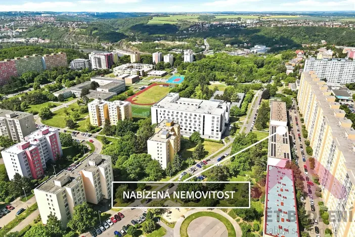 Pronájem bytu 2+kk, Praha - Bohnice, Zelenohorská, 47 m2