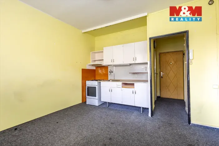 Prodej bytu 1+1, Cvikov - Cvikov II, Sídliště, 39 m2