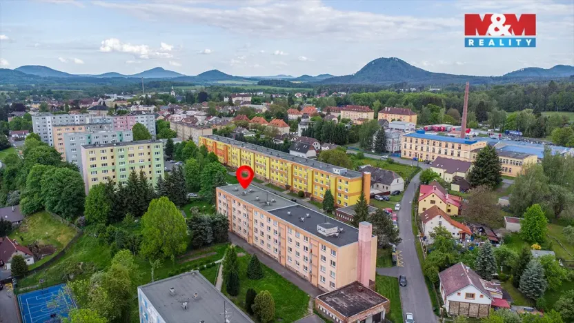 Prodej bytu 1+1, Cvikov - Cvikov II, Sídliště, 39 m2