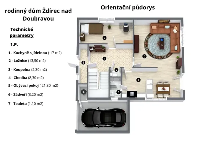 Prodej rodinného domu, Ždírec nad Doubravou, Na Rozcestí, 270 m2