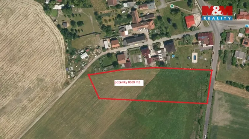 Prodej pozemku pro bydlení, Újezd u Přelouče, 2500 m2