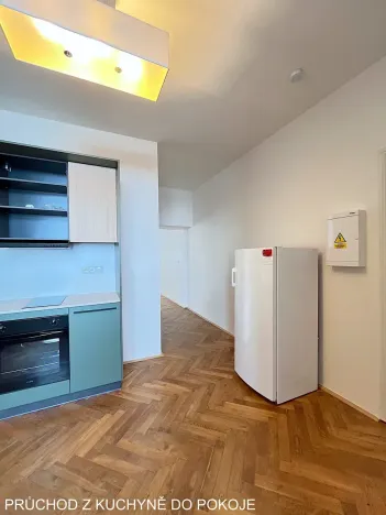 Pronájem bytu 1+1, Brno, Körnerova, 41 m2
