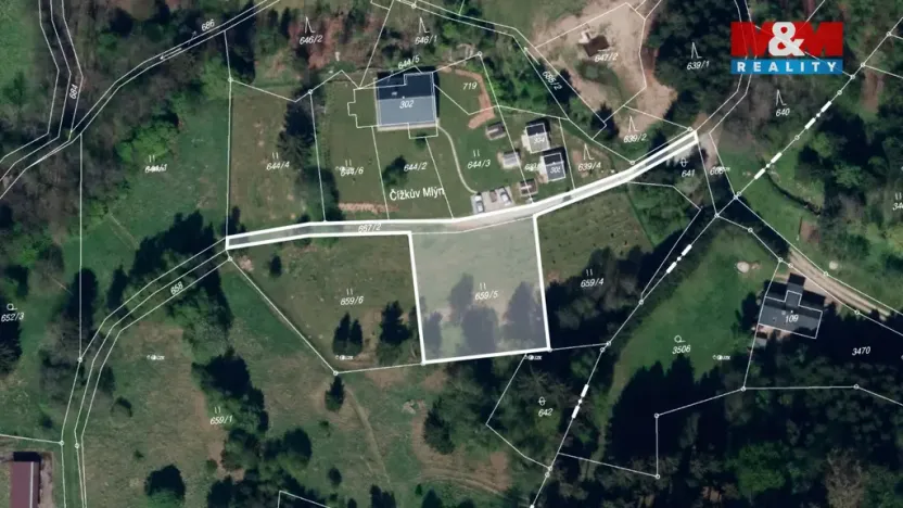 Prodej pozemku pro bydlení, Nový Hrádek - Rzy, 1182 m2