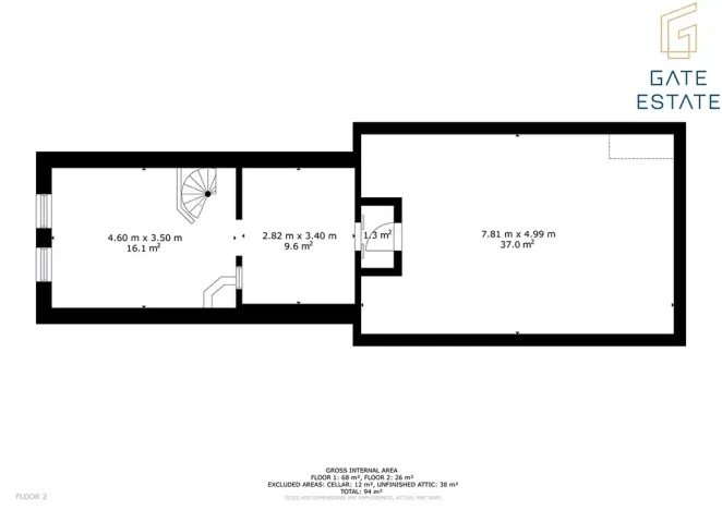 Prodej rodinného domu, Zlechov, 93 m2