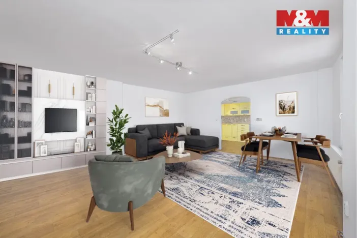 Prodej bytu 3+1, Čáslav - Čáslav-Staré Město, Na Kozinci, 102 m2