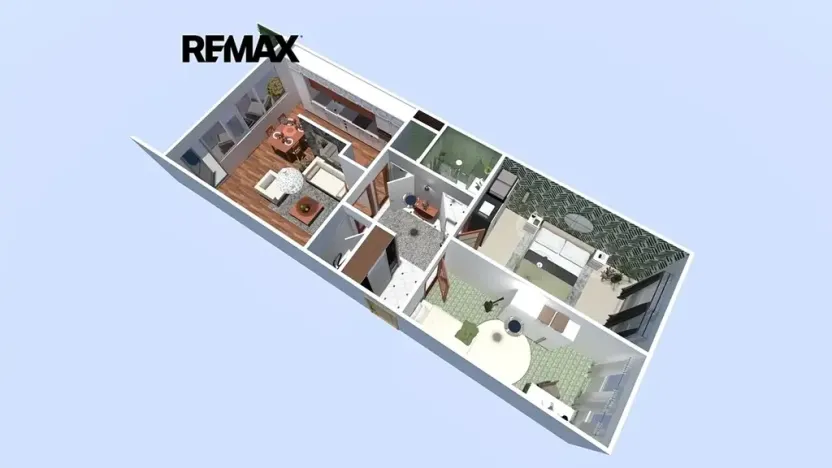 Prodej bytu 3+1, Praha - Stodůlky, Heranova, 70 m2