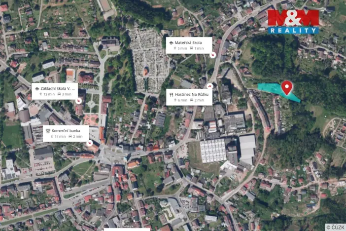 Prodej pozemku pro bydlení, Červený Kostelec, 2842 m2