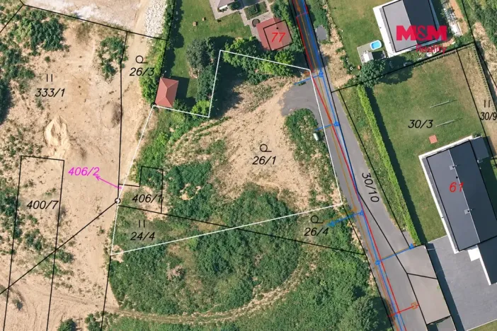 Prodej pozemku pro bydlení, Mariánské Lázně - Stanoviště, 1368 m2