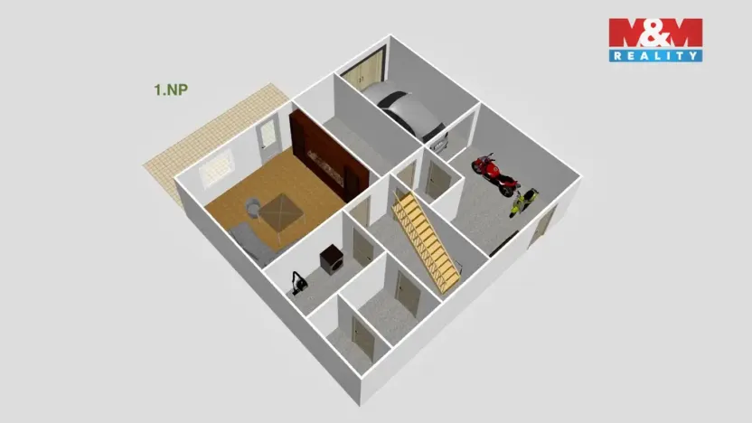 Prodej rodinného domu, Uherčice, 125 m2