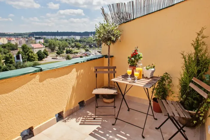 Pronájem bytu 1+kk, Praha - Holešovice, Heřmanova, 20 m2