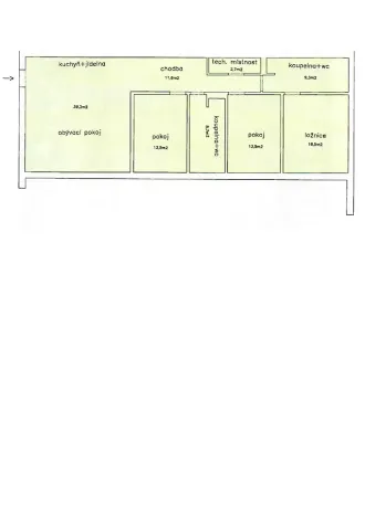 Pronájem rodinného domu, Vysoký Újezd, U Vršku, 115 m2