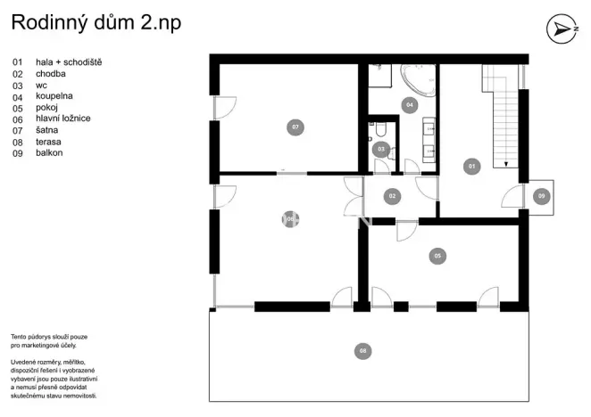 Prodej rodinného domu, Praha - Michle, Na Bohdalci, 322 m2