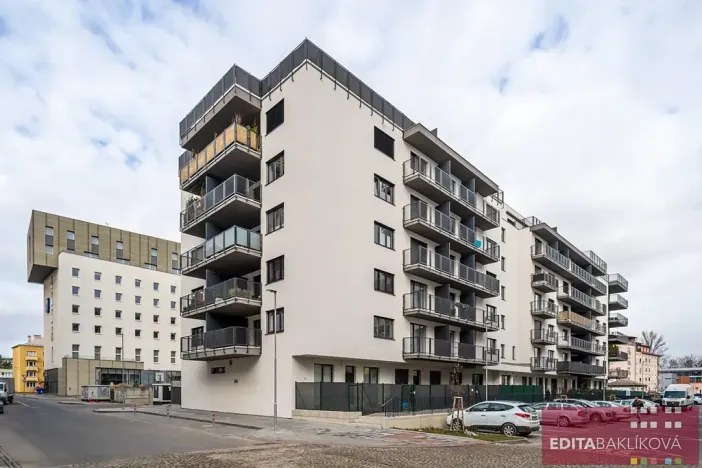 Pronájem bytu 2+kk, Olomouc, Eduarda Hamburgera, 57 m2