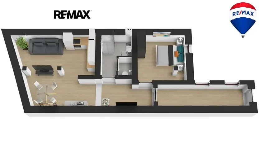 Pronájem bytu 2+1, Česká Lípa, Škroupovo náměstí, 75 m2