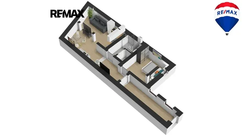 Pronájem bytu 2+1, Česká Lípa, Škroupovo náměstí, 75 m2