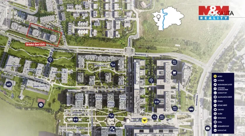 Prodej bytu 2+kk, Praha, Svitákova, 53 m2