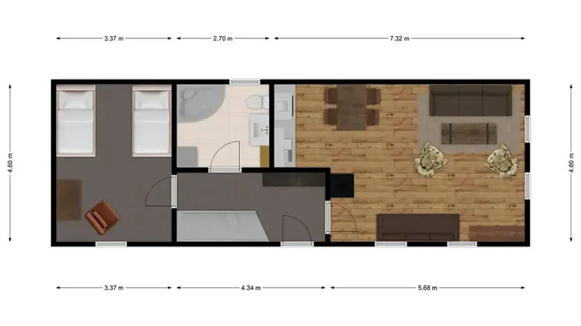 Prodej rodinného domu, Malinová, 105 m2