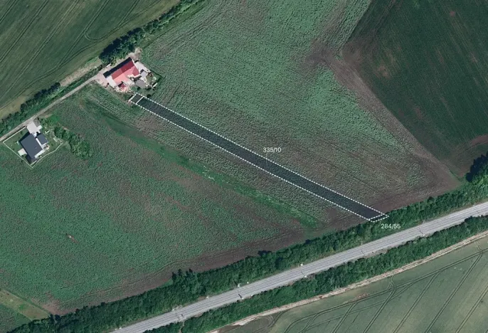 Prodej pole, Hrušky, 2726 m2