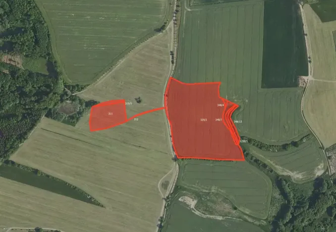Prodej pole, Sulice, 85259 m2