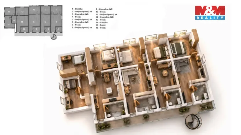 Prodej činžovního domu, Mařenice, 1190 m2