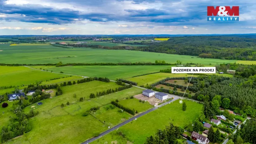 Prodej pozemku pro bydlení, Unhošť, 2000 m2