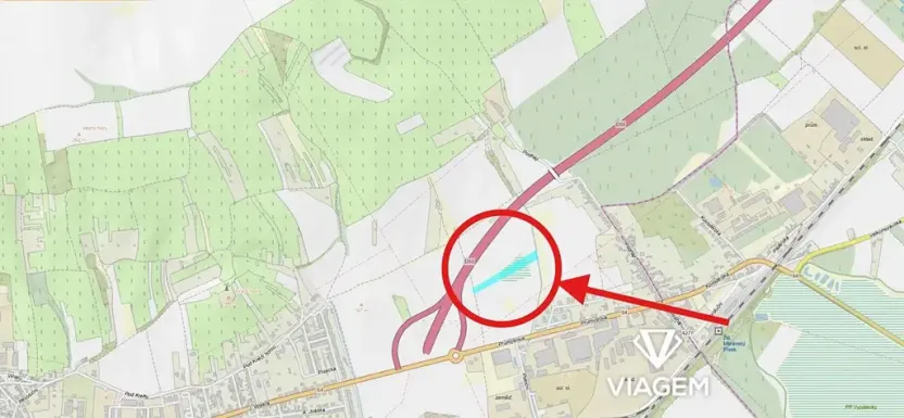 Prodej podílu pole, Bzenec, 1074 m2