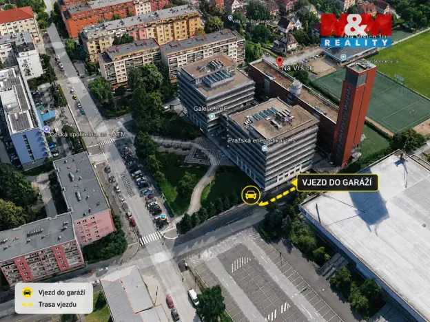 Pronájem garážového stání, Praha, Na vrších, 10 m2