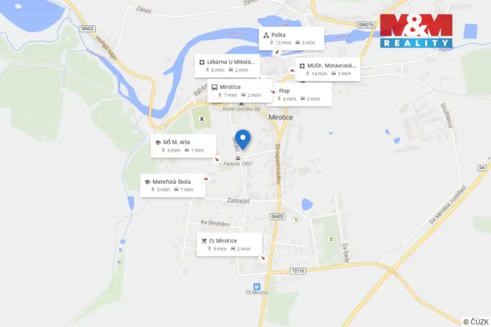Prodej obchodního prostoru, Mirotice, Školní, 700 m2