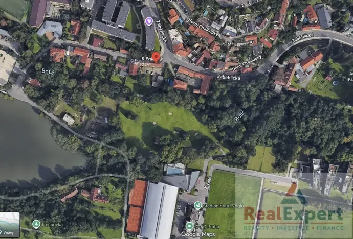 Prodej pozemku pro bydlení, Praha - Záběhlice, K prádelně, 2166 m2