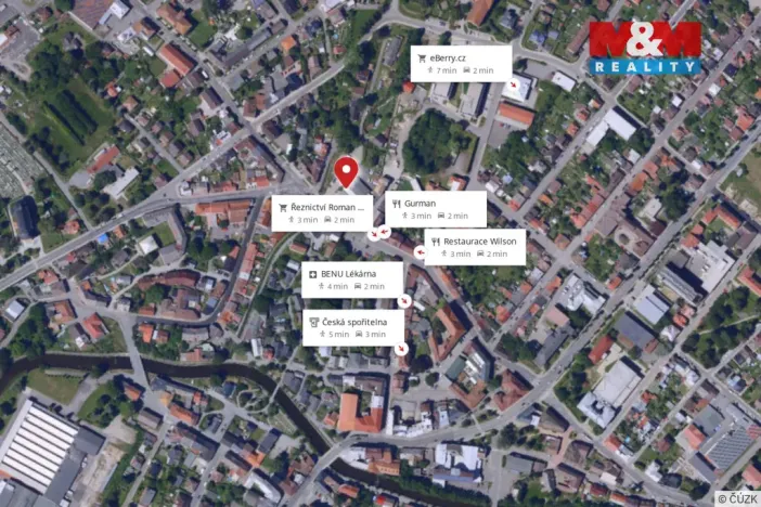 Prodej obchodního prostoru, Hlinsko, O. Nejedlého, 380 m2
