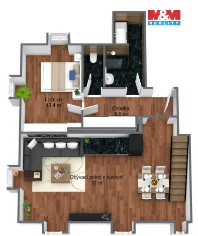 Prodej bytu 3+kk, Vítkovice, 88 m2
