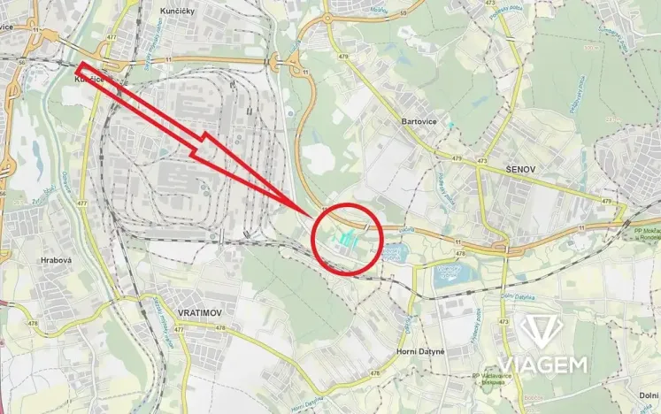 Prodej pole, Ostrava, 3983 m2