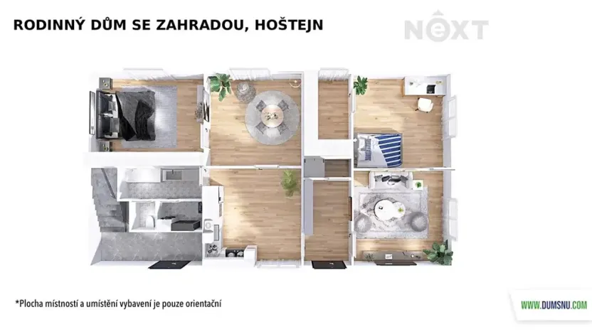 Prodej rodinného domu, Hoštejn, 107 m2