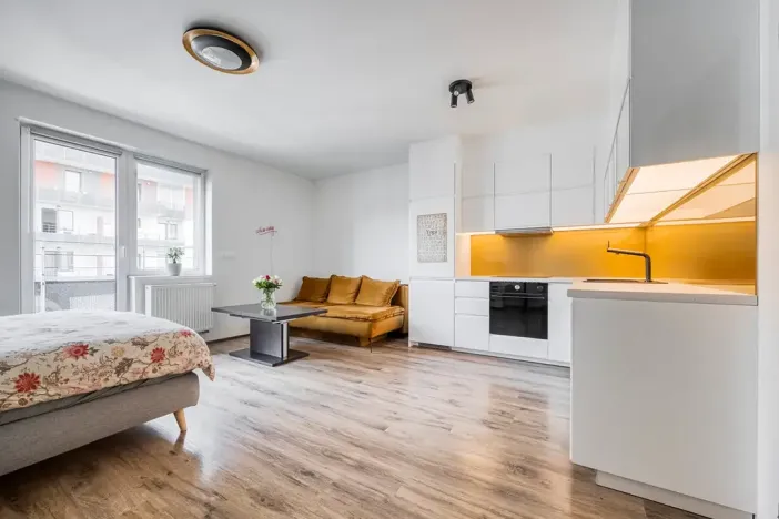 Prodej bytu 1+kk, Praha - Letňany, Miroslava Hajna, 39 m2