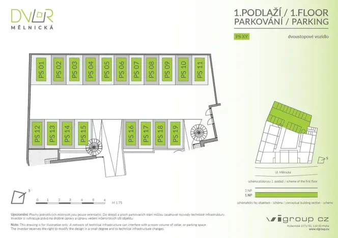 Prodej bytu 2+kk, Brandýs nad Labem-Stará Boleslav - Stará Boleslav, Mělnická, 50 m2