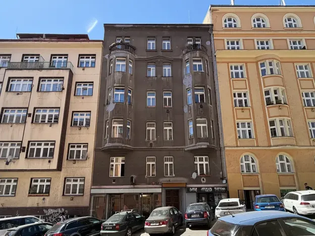Pronájem bytu 1+kk, Praha - Vršovice, Slovinská, 22 m2