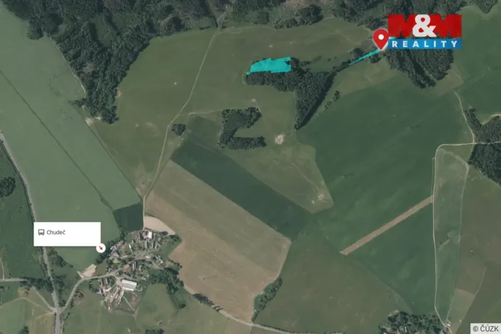 Prodej louky, Bezvěrov - Chudeč, 10538 m2