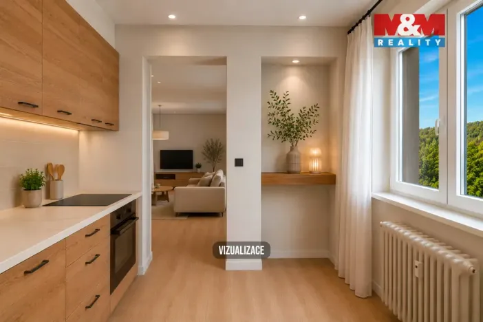 Prodej bytu 1+1, Kamenický Šenov, Pískovec I, 40 m2