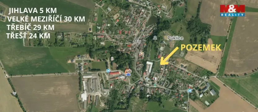 Prodej pozemku pro bydlení, Puklice, 1496 m2