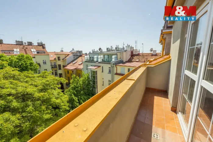 Pronájem bytu 1+1, Praha - Vinohrady, Záhřebská, 88 m2