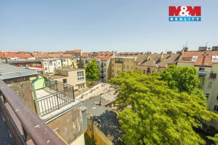 Pronájem bytu 1+1, Praha - Vinohrady, Záhřebská, 88 m2