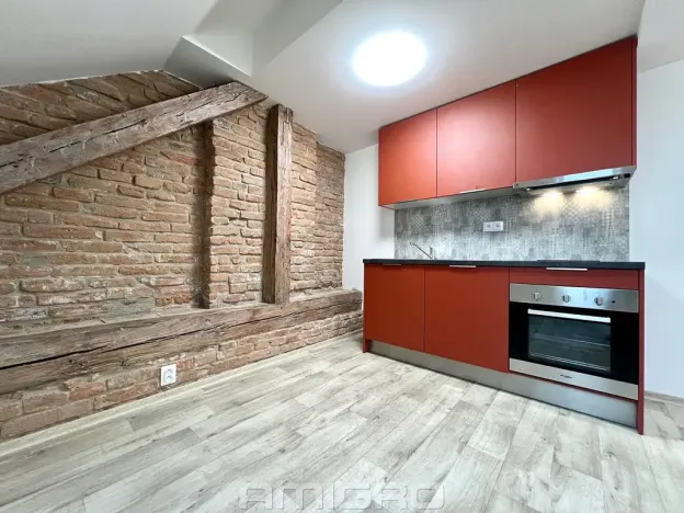 Pronájem bytu 1+kk, Brno, Bašty, 34 m2