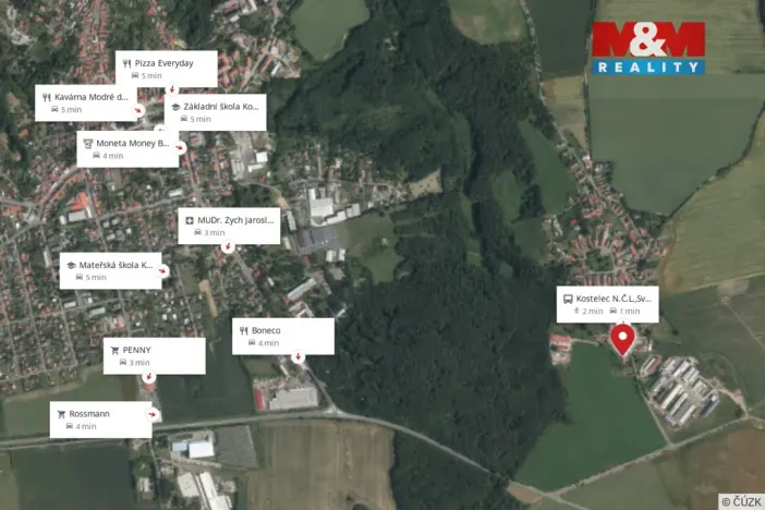 Prodej rodinného domu, Kostelec nad Černými lesy - Svatbín, 140 m2