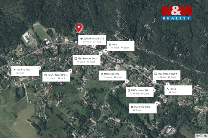 Prodej chaty, Tisá, 39 m2