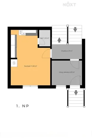Pronájem rodinného domu, Písek, Strakonická, 130 m2