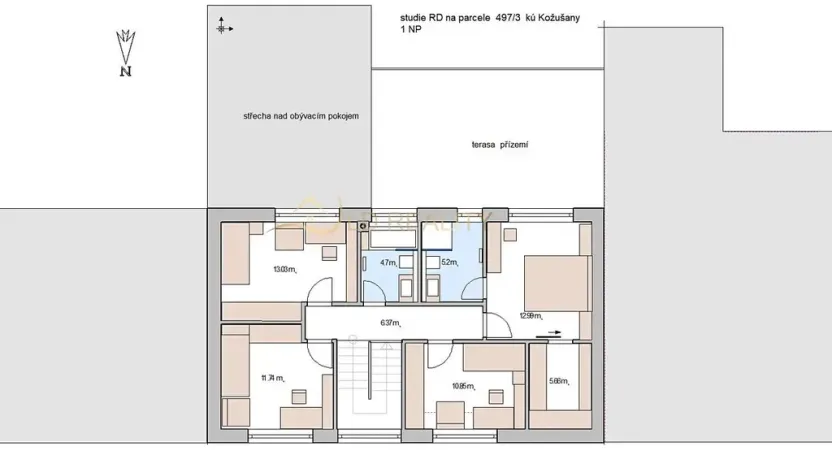 Prodej rodinného domu, Kožušany-Tážaly, 170 m2