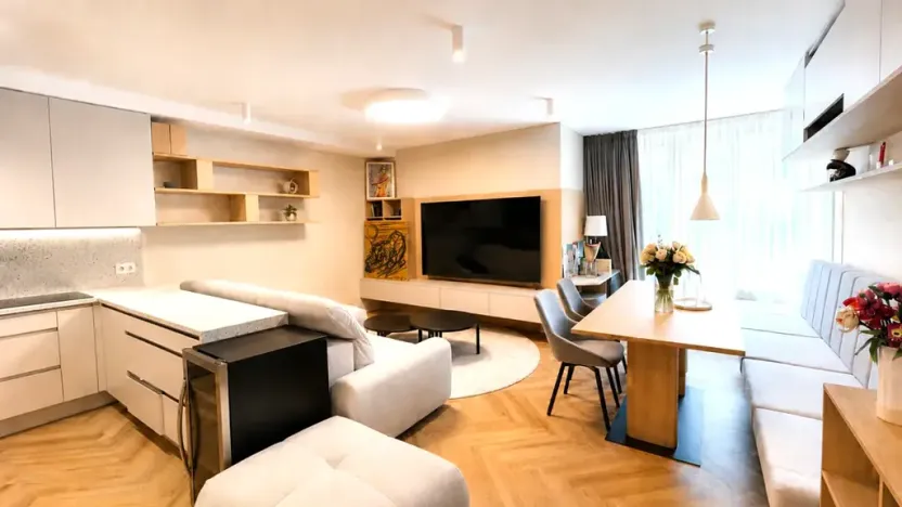 Pronájem bytu 3+kk, Praha - Podolí, Podolská, 81 m2