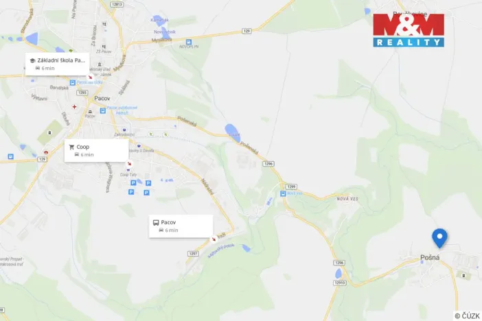 Prodej rodinného domu, Pošná, 85 m2