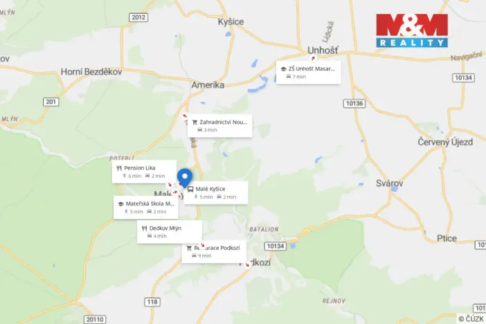 Pronájem rodinného domu, Malé Kyšice, Zahradní, 65 m2