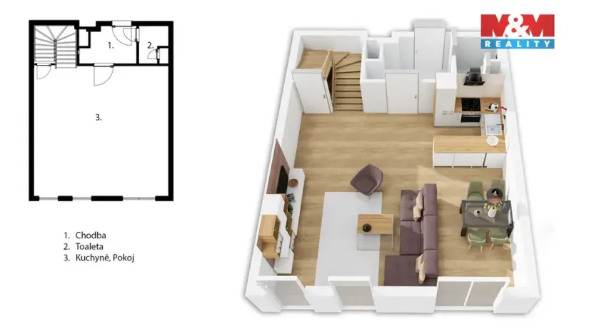 Prodej bytu 4+kk, Beroun - Beroun-Město, Nad Paloučkem, 102 m2